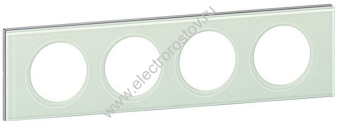 Celiane Смальта Белая Рамка 4-ая (2+2+2+2 мод) Legrand