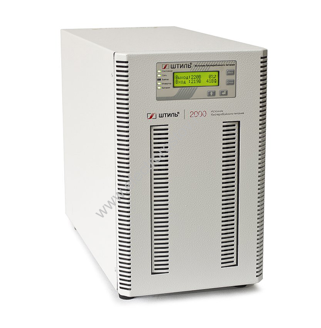 Онлайн ИБП ST1102L (2 кВА / 1,8 кВт) со встроенным ЗУ 4А, (без АКБ) ШТИЛЬ