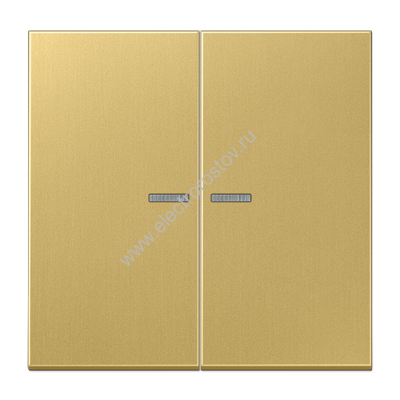 LS 990 Латунь классик Клавиша 2-ая с подсветкой JUNG