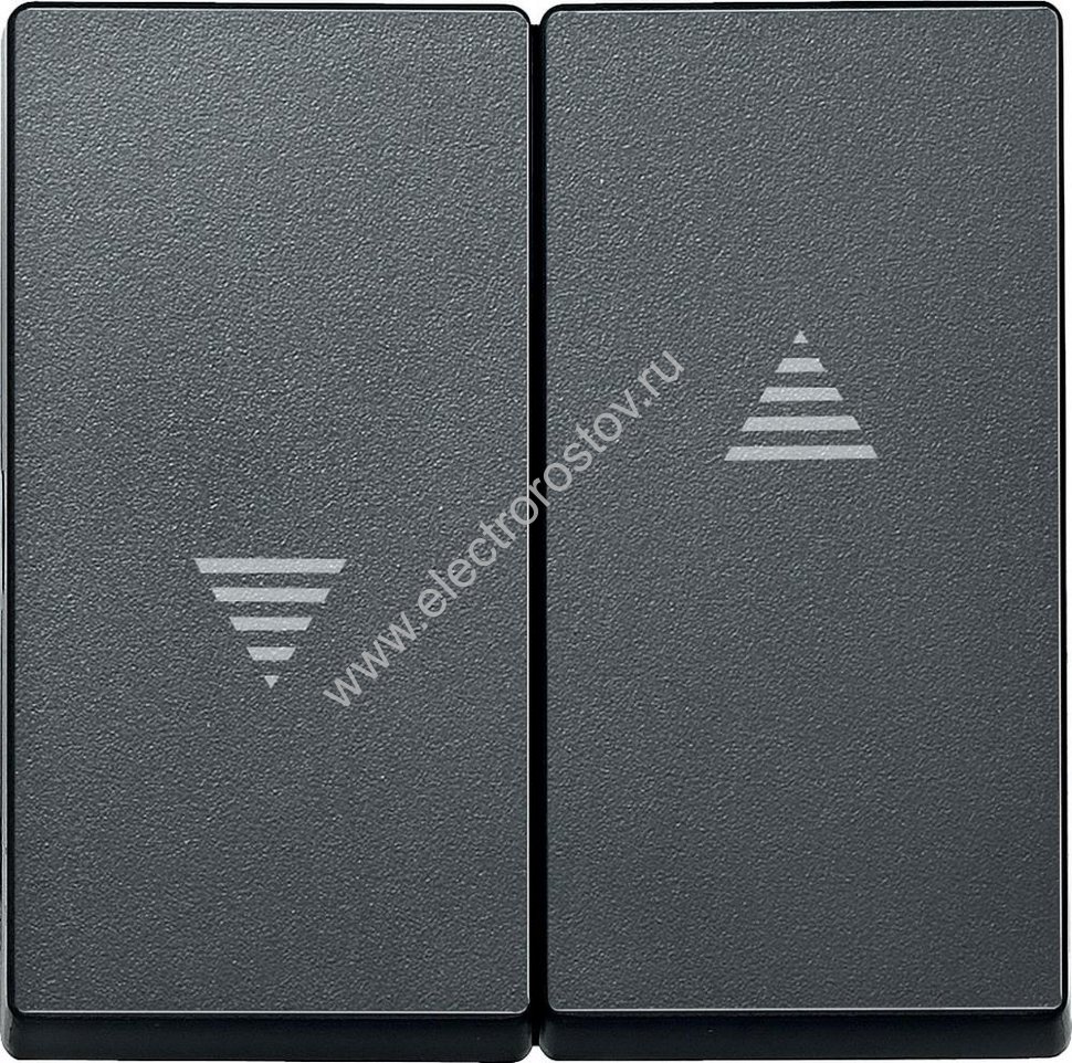 Schneider Electric Merten SM Антрацит Клавиша 2-ая жалюзийная