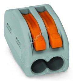 Клемма для всех типов проводников 2х0,08-2,5мм² WAGO