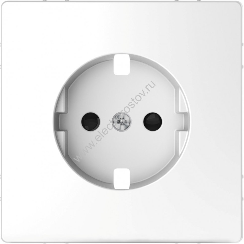Schneider Electric Merten D-Life Белый Лотос Накладка центральная для механизма розетки, с шт.