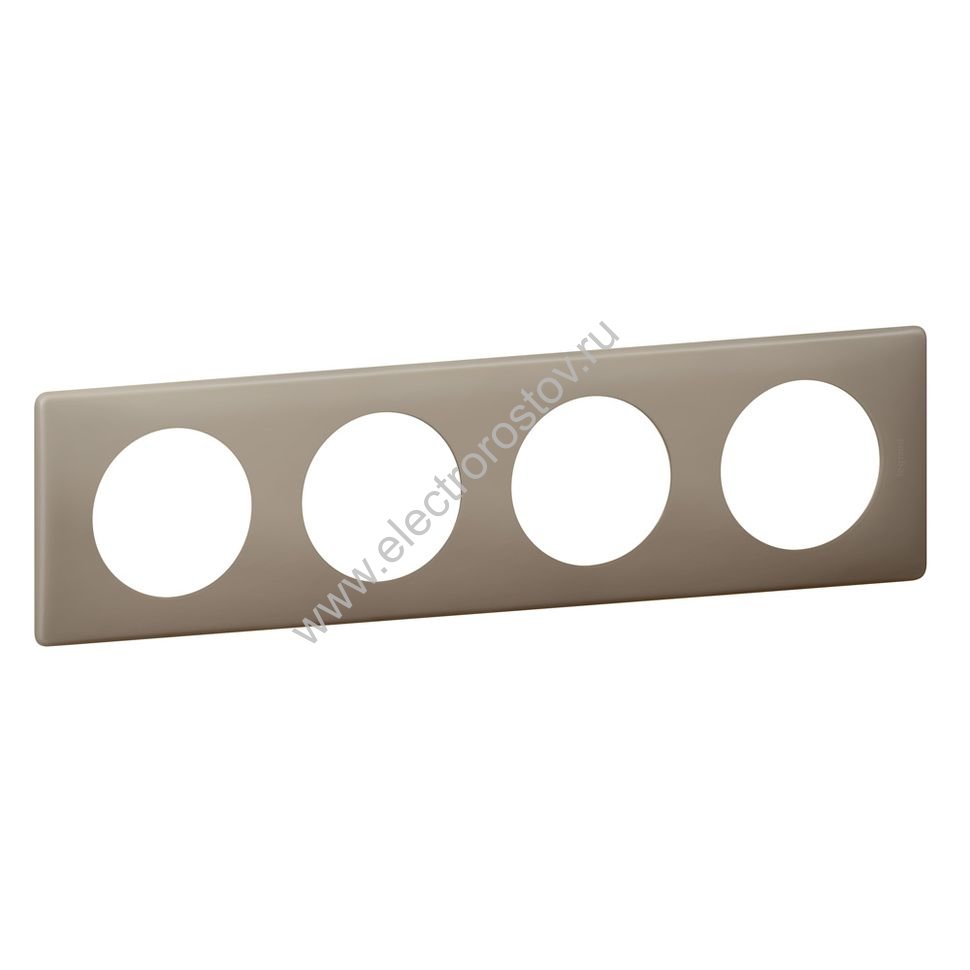 Celiane Грэй перкаль Рамка 4-ая (2+2+2+2 мод) Legrand