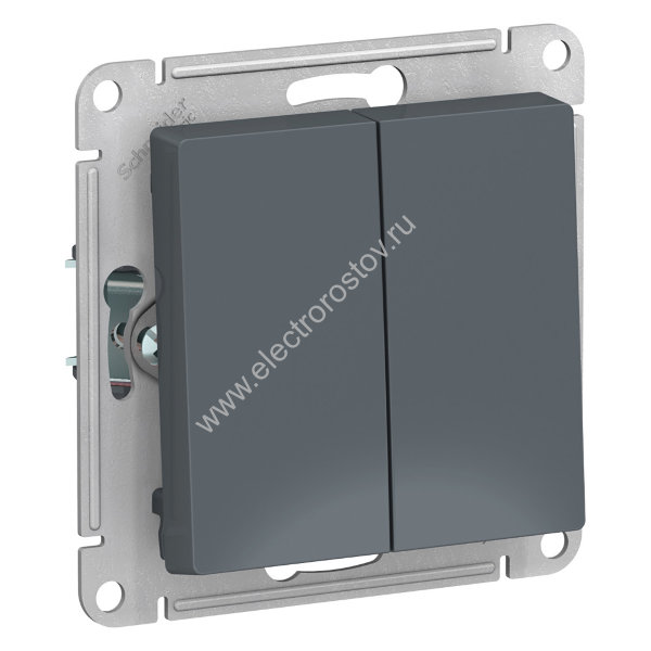 AtlasDesign Грифель Выключатель 2-клавишный Schneider Electric