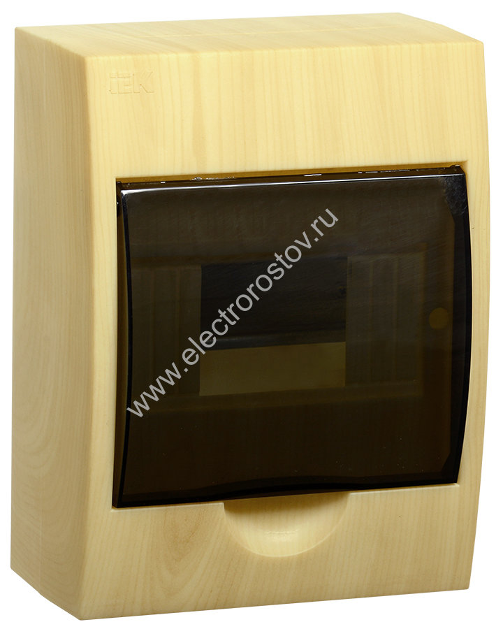 KREPTA 3 Корпус пластиковый накладной ЩРН-П-6 IP41 сосна IEK