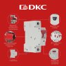 DKC YON max Автоматический выключатель дифференциального тока АВДТ MDR63N 1P+N 63A C 30mA 6kA тип A