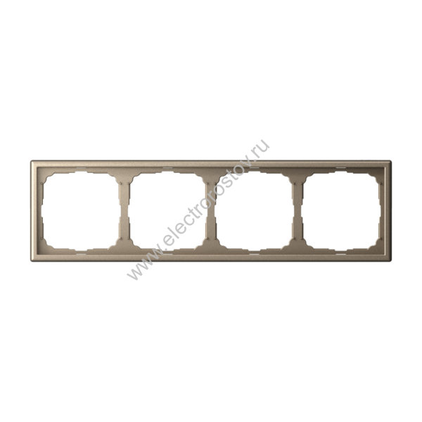 Systeme Electric ArtGallery Шампань Рамка 4-ая, универсальная