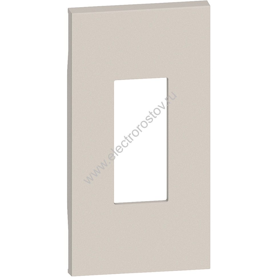 Living now Песочный Лицевая панель для телеф и комп розеток 2 мод Bticino