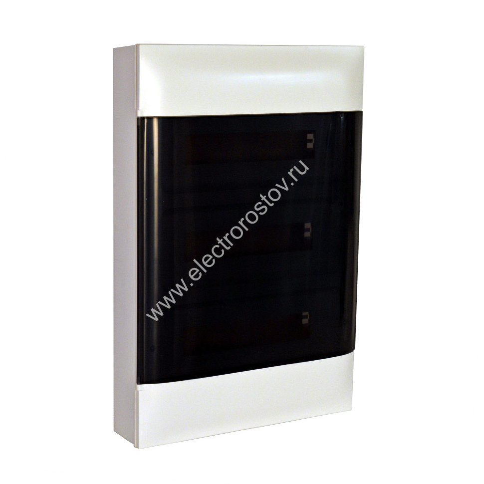 Legrand Practibox S Щит накладной 3X12 Дымчатая дверь