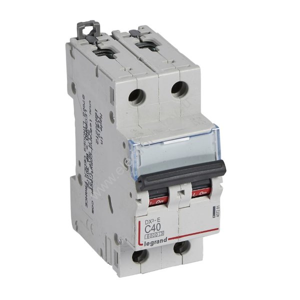 DX3 Автоматический выключатель 2P C40 6кА Legrand