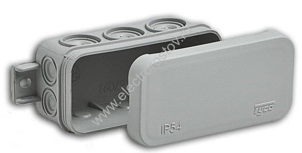 Распред. коробка открытой установки 38х81х30 IP54 Hegel