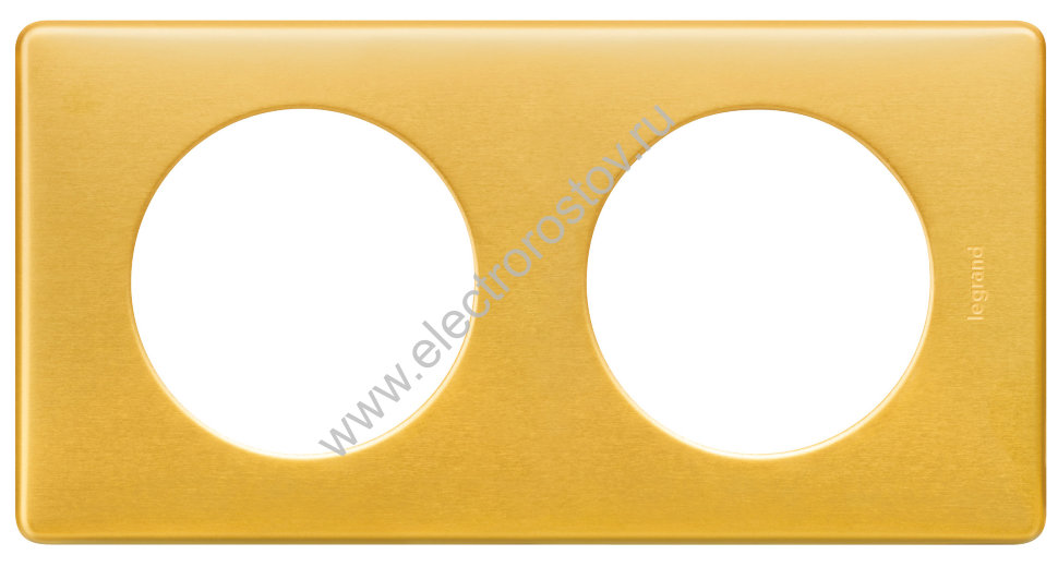 Celiane Латунь Рамка 2-ая (2+2 мод) Legrand