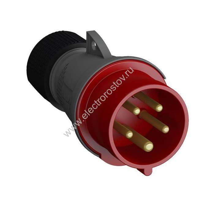 Вилка переносная 32A 3P+N+E IP44 ABB