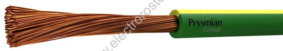 Провод ПуГВнг(А)-LS 6мм² желто-зеленый ГОСТ+