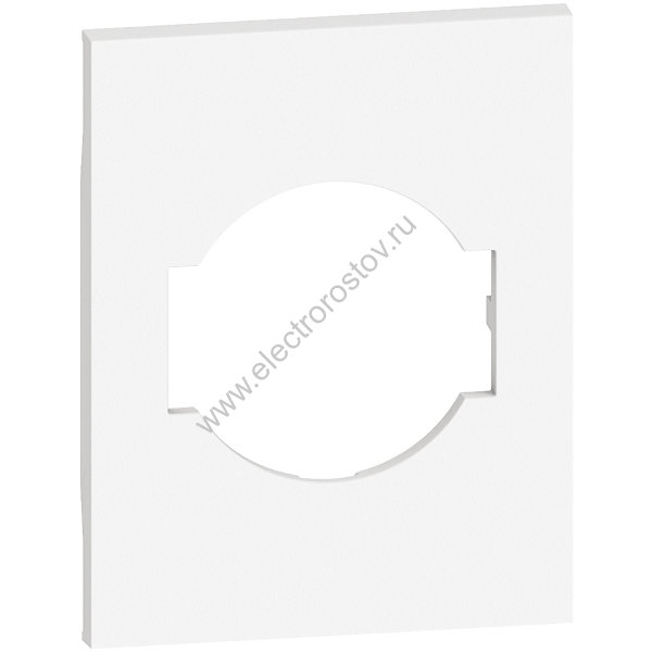 BT Living now Белый Лицевая панель для розеток 2К+З нем/итал стандарта 3 мод