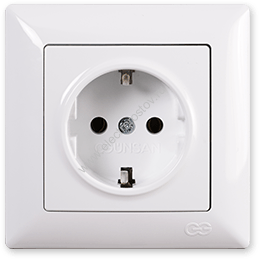 Visage Белый Розетка 1-я с/з GUNSAN