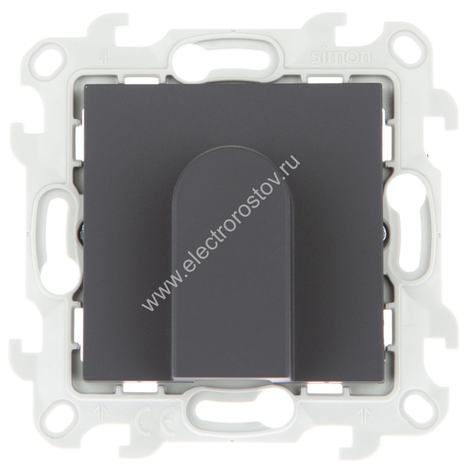 Simon 24 Графит Вывод кабеля Simon