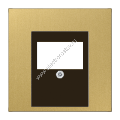 LS 990 Латунь классик Крышка для ТАЕ-розетки, моно/стерео-аудиорозетки JUNG