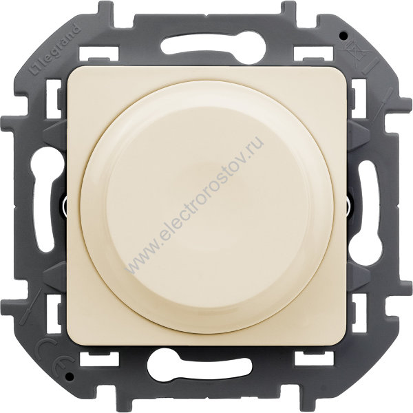 INSPIRIA Слоновая кость Светорегулятор поворотный без нейтрали 300Вт Legrand