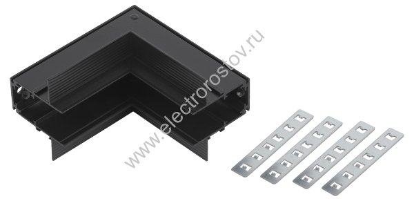 ЭРА Коннектор TRM-R20-CI-B угловой внутренний для встраиваемого магнитного шинопровода NOVA TRM-R20