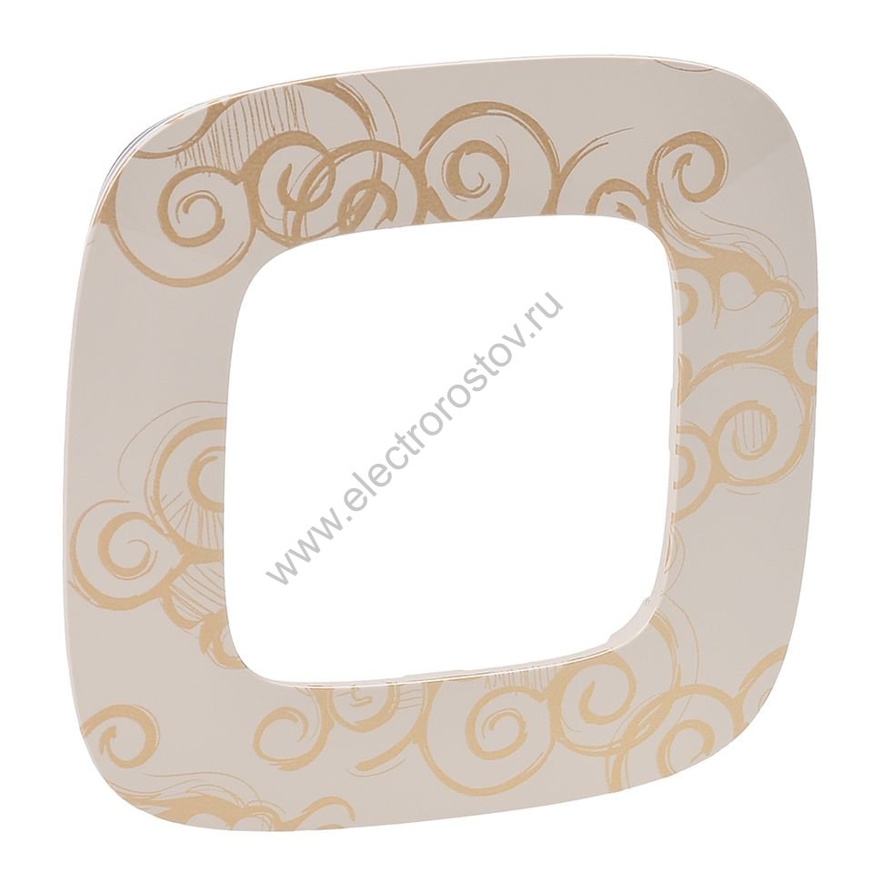 Valena Allure Нарцисс золото Рамка 1-ая Legrand