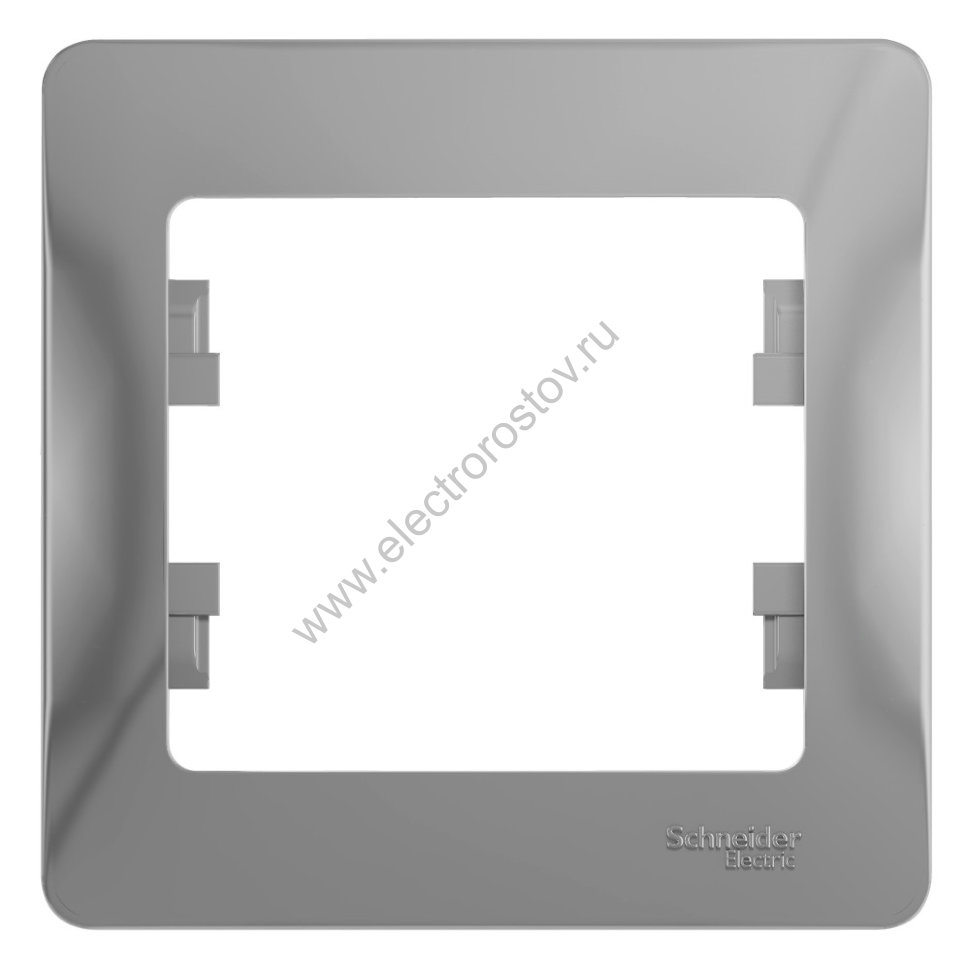 Glossa Алюминий Рамка 1-ая Schneider Electric