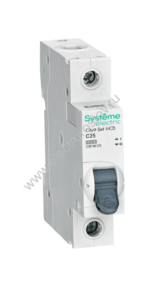 City9 Автоматический выключатель 6кА 1P C25 Systeme Electric