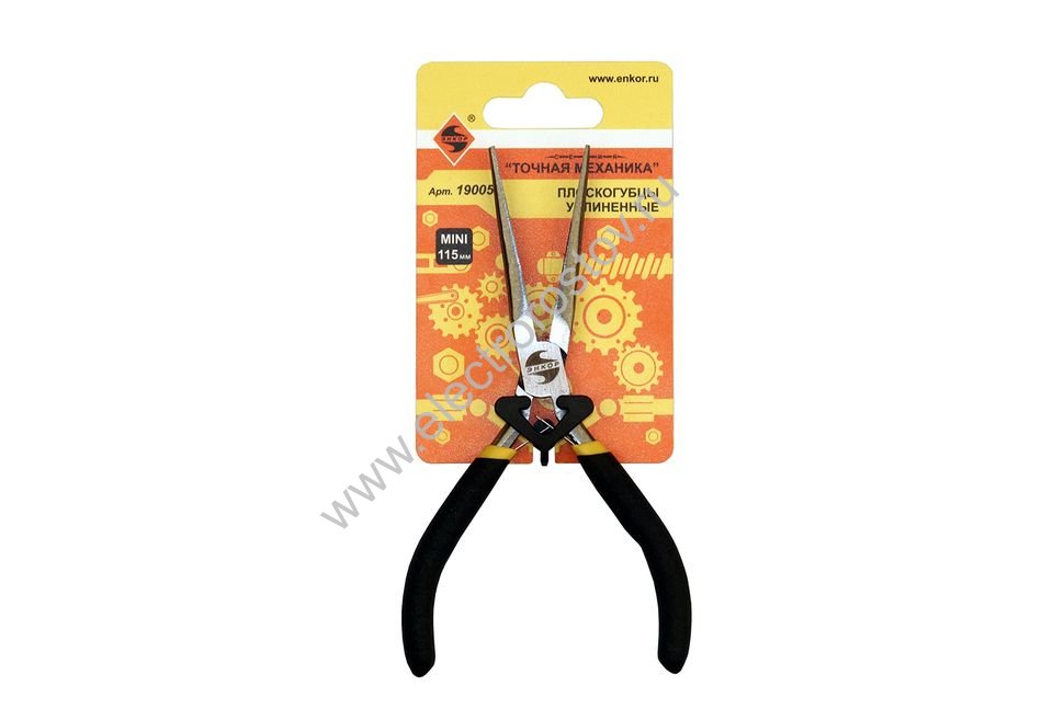 Мини длинногубцы 115мм ЭНКОР