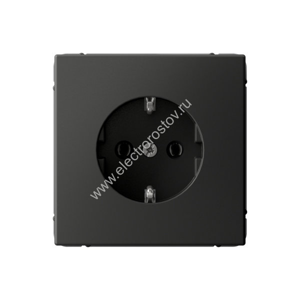 Systeme Electric ArtGallery Базальт Розетка с заземлением, 16А, механизм