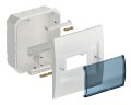 KREPTA 3 Корпус пластиковый встраиваемый ЩРВ-П-8 IP41 белый IEK