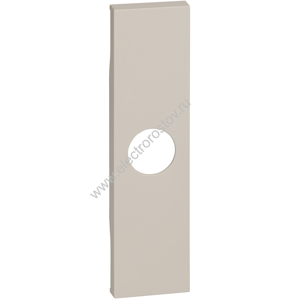 Living now Песочный Лицевая панель для TV розеток и каб выводов с 1 отверстием 1 мод Bticino