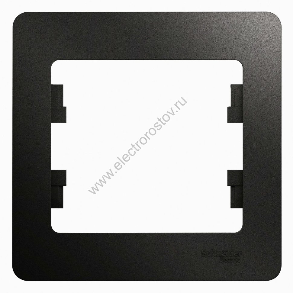 Glossa Антрацит Рамка 1-ая Schneider Electric