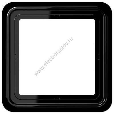 CD 500 Черный Рамка 1-ая JUNG