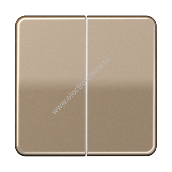 CD 500 Светлая бронза Клавиша 2-ая JUNG