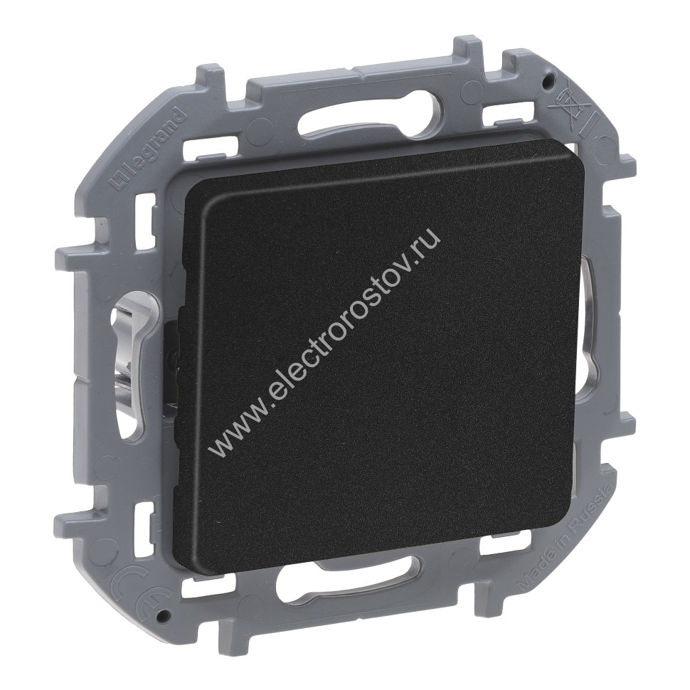 INSPIRIA Антрацит Выключатель одноклавишный Legrand