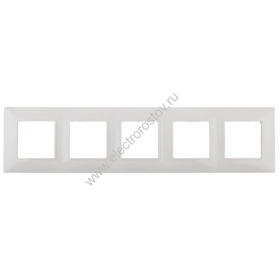 Elegance Белый Рамка 5-ая ЭРА