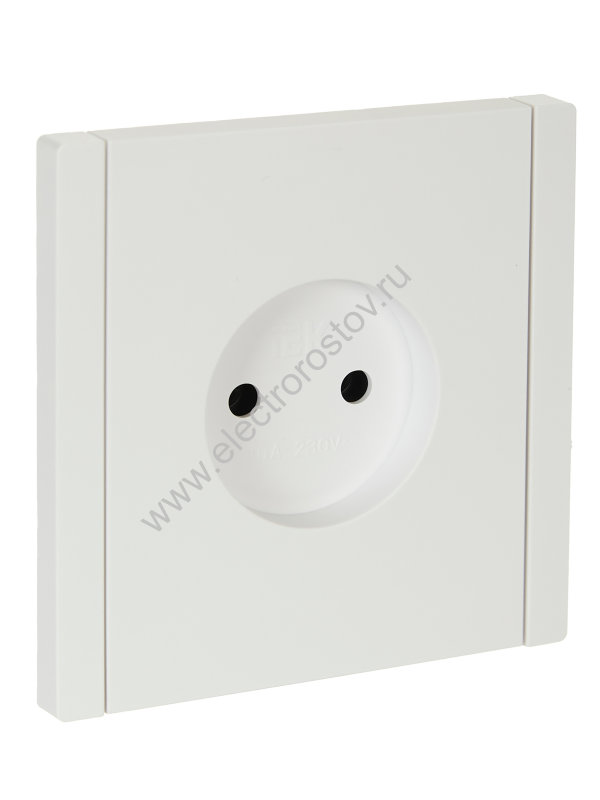 IEK FORTE&PIANO Белый Розетка б/з винтовое крепление 10А FP218