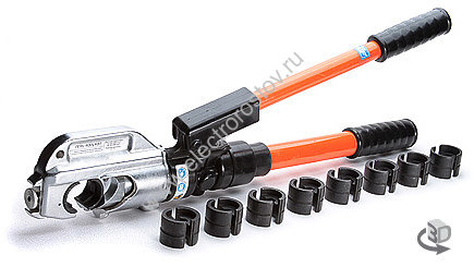 КВТ Пресс гидравлический ручной ПГРс-400у к-кт