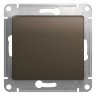 Glossa Шоколад Переключатель перекрестный 1-клавишный Schneider Electric