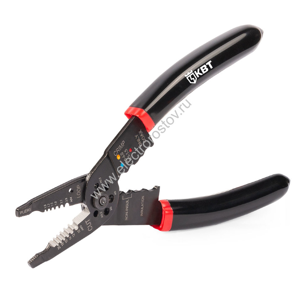 КВТ Инструмент для снятия изоляции WS-01F серия ПРОФИ