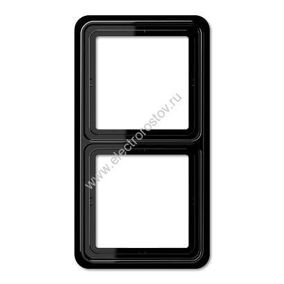 CD 500 Черный Рамка 2-ая JUNG