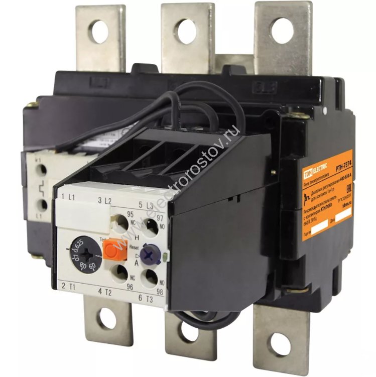 Реле электротепловое РТН-8370  320-500А TDM