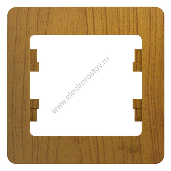 Glossa Дуб Рамка 1-ая Schneider Electric