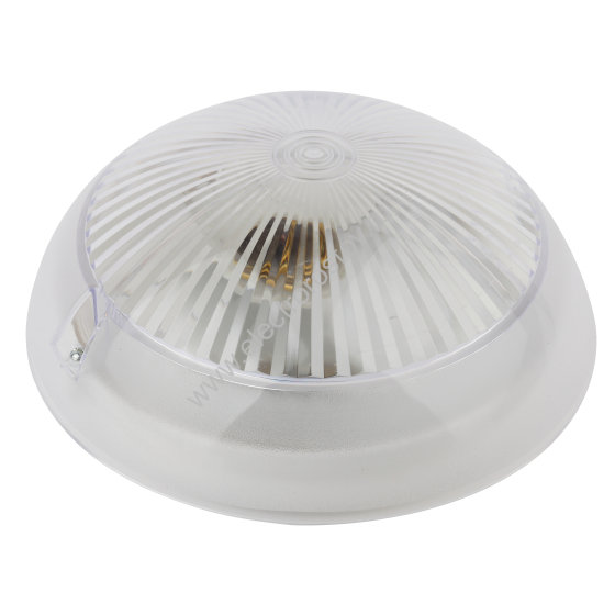 Светильник НПП круг пласт. корпус, прозрачный рассеиватель "Сириус" ЭРА