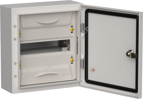 TITAN 5 Корпус мет. ЩРн-12 (1х12) 335х310х140 IP54 сер IEK