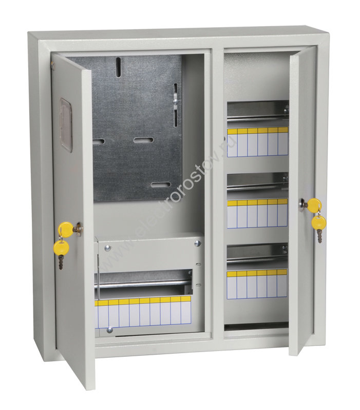 TITAN Корпус металлический ЩУРн-3/30 (540х490х165мм) IP31 IEK