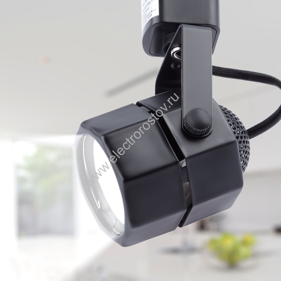 ЭРА TR9-GU10 BK Черный Светильник Трековый MR16