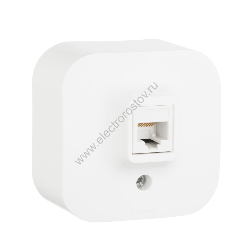Quteo Белый Розетка RJ45 Legrand