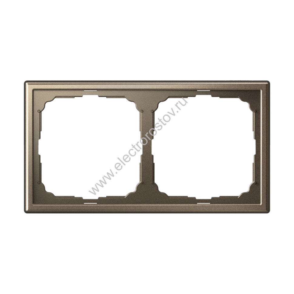 Systeme Electric ArtGallery Мокко Рамка 2-ая, универсальная