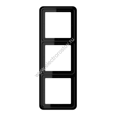 CD 500 Черный Рамка 3-ая JUNG